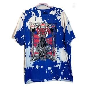 Slayer T shirt blue bleach new no tag
